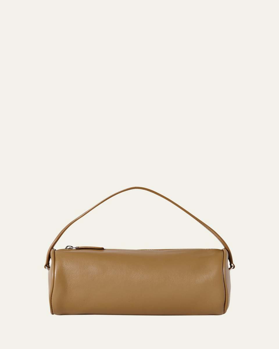 Round 90s Baguette in Nappa Leather